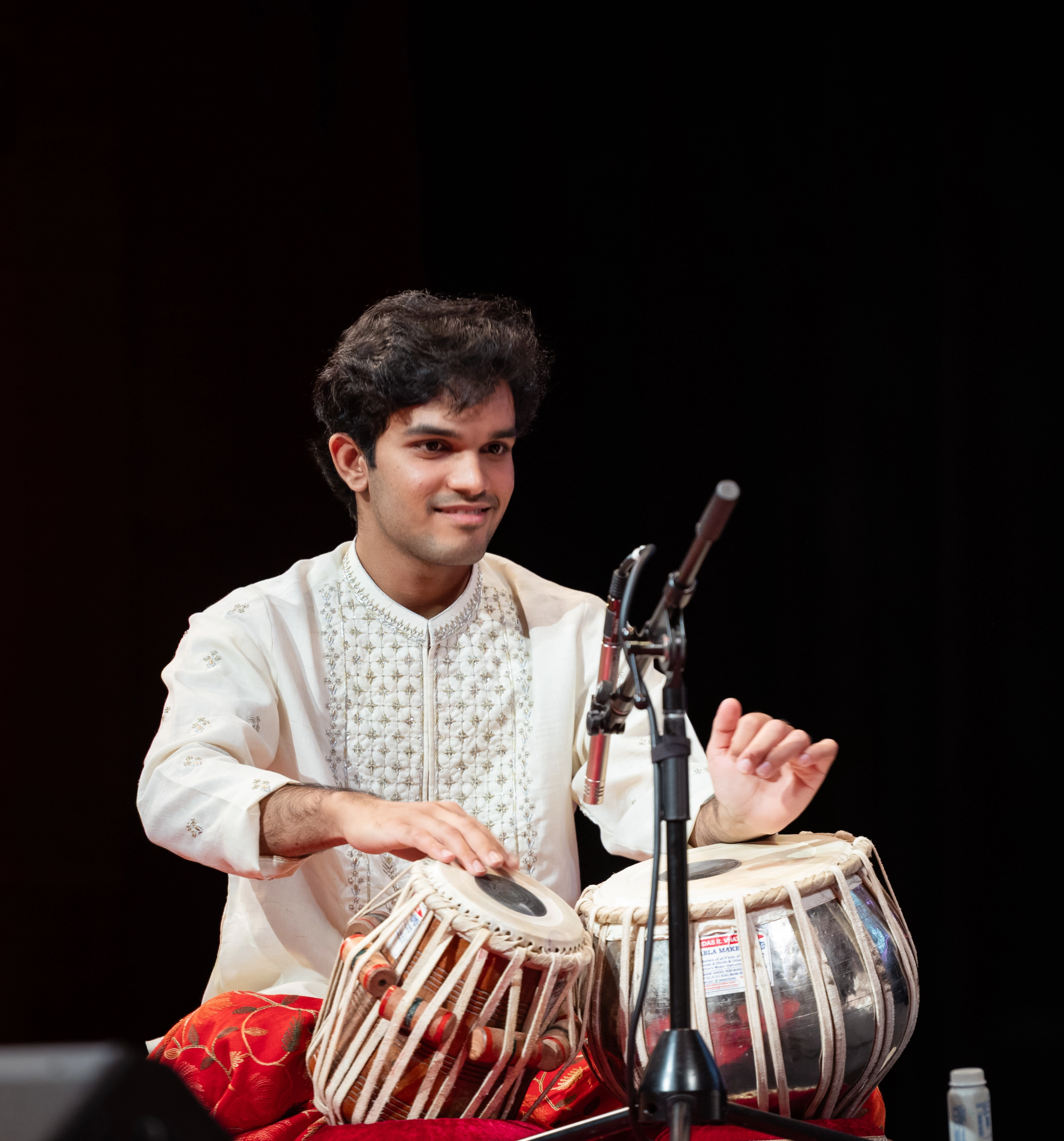Artist performing